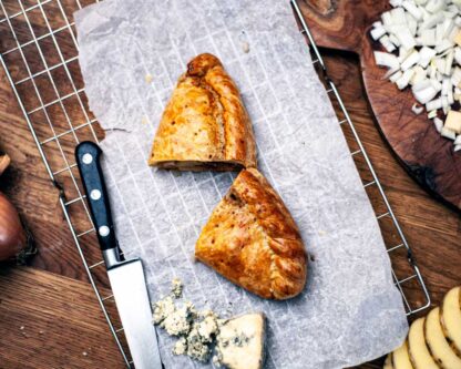 Chicken, Cheese or Steak & Stilton Pasties