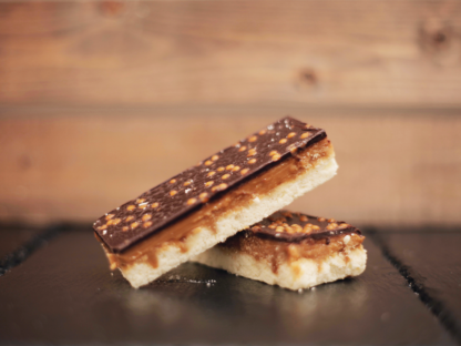 Salted Caramel Slice (4 Pack)