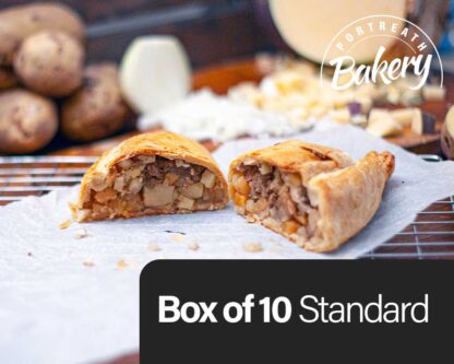 Box of 10 Standard Cornish Pasties