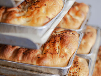 Garlic & Rosemary Focaccia Traybake