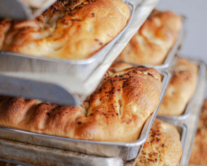 Garlic & Rosemary Focaccia Traybake