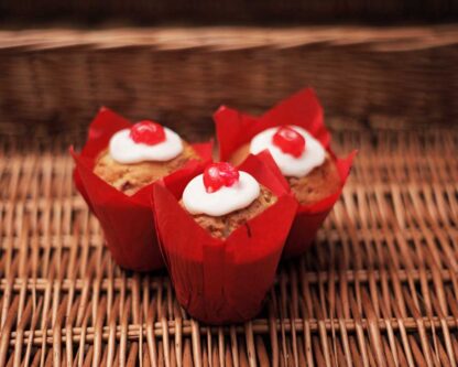 Cherry Bakewell Muffin