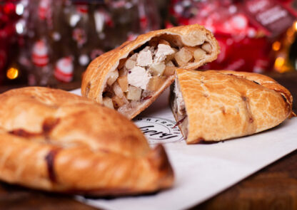 Turkey and Cranberry Pasty