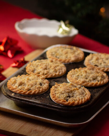 Crumble Topped Mince Pies (6 Pack)