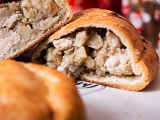 Turkey and Stuffing Pasty