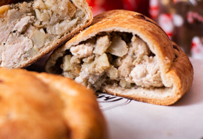 Turkey and Stuffing Pasty